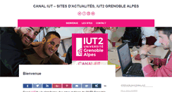 Desktop Screenshot of canal-iut.fr